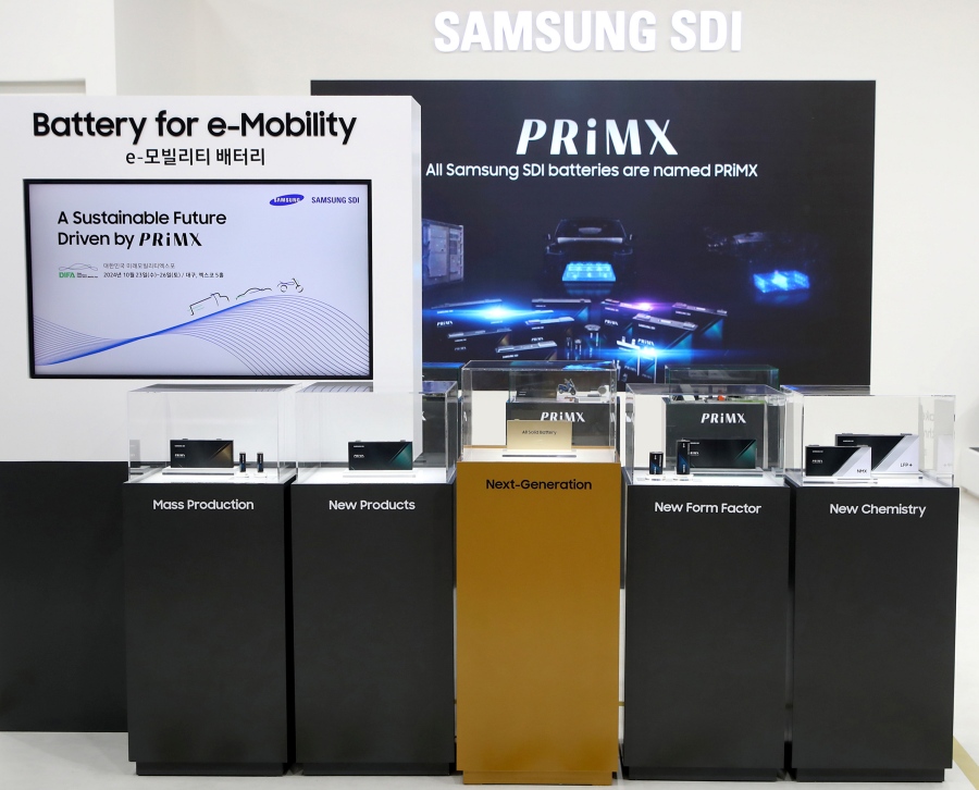 SAMSUNG SDI unveils full battery line-up at DIFA 2024